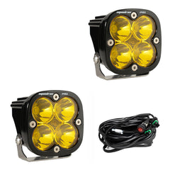 Baja Designs Squadron Pro Black LED Auxiliary Light Pod Pair 497811