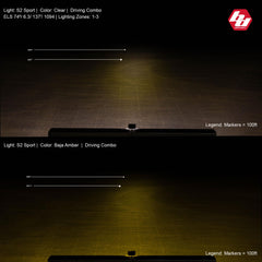 Baja Designs S2 Sport Black LED Auxiliary Light Pod 540013