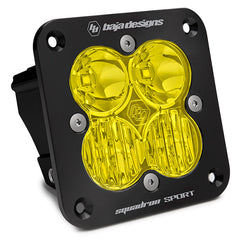 Baja Designs Squadron Sport Black Flush Mount LED Auxiliary Light Pod 551013