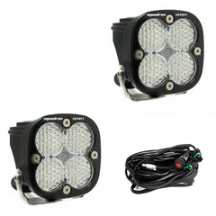 Baja Designs Squadron Sport Black LED Auxiliary Light Pod Pair 557806