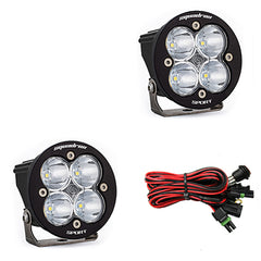 Baja Designs Squadron-R Sport Black LED Auxiliary Light Pod Pair 587806