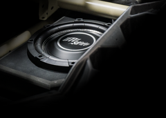 UTV Stereo Can-Am® X3 Low Profile Front Passenger Side 10” Sub Box Enclosure – Unloaded | UTVS-X3-ENC-LP-FPASS