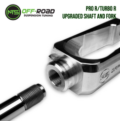 MTS UPGRADED Front Shafts and Shock Forks for Pro R/Turbo R/Pro S - Set of 2