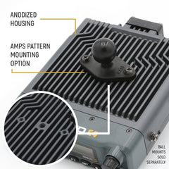 Rugged Base Camp - Rambler G4 High Power Mobile Radio with Fiberglass Antenna Kit