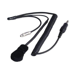 Rugged 4C IMSA Wired Coil Cord Helmet Kit with Mic and 3.5mm Jack
