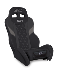 PRP XCR Suspension Seat, Black and Grey with Diamond Stitch and Front Pocket A8001-PORXP-203-SDFP
