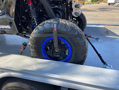 SpeedStrap Ratchet UTV Tire Bonnet 1.5 in. Tie Down (Black) 16600