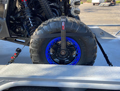 SpeedStrap Ratchet UTV Tire Bonnet 1.5 in. Tie Down (Black) 16600