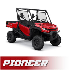 Rugged Honda Pioneer Complete Communication Kit with Bluetooth Intercom and 2-Way Radio - STX Stereo Remote Head Intercom / G1 GMRS