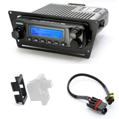 Rugged 2025 Polaris RZR Pro XP Pro R and Pro S - Complete Communication Kit with Bluetooth Intercom and 2-Way Radio - 696 PLUS Remote Head / M1 VHF Business Band