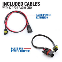 Rugged Polaris Xpedition - Radio and Remote Head Intercom Mount Kit - For Radio Only