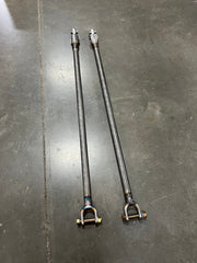 HCR ZRP Polaris RZR Turbo R Adjustable Toe Link Set