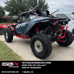 Metal FX Outlaw 6R Beadlock | Raw