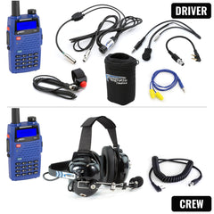 Rugged IMSA Driver and Crew Chief Racing Kit with V3 Radios