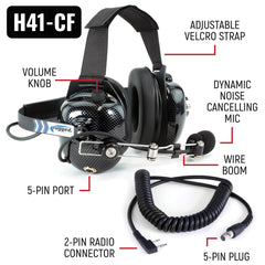 Rugged IMSA Driver and Crew Chief Racing Kit with V3 Radios
