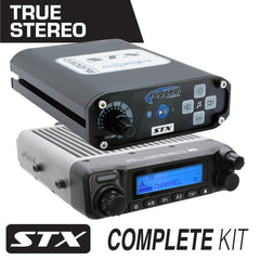 Rugged STX STEREO Complete Master Communication Kit with Intercom and 2-Way Radio - M1 VHF Business Band