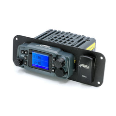 Rugged In-Dash Mount for GMR25 / ABM25 Mobile Radios with Switch Hole
