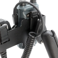 Rugged RAM Mount for Handheld Radios - Suction Cup Mount / Radio and Hand Mic