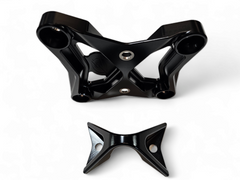 Elektric Offroad 2017-2021 Can Am X3 Maverick EOD Radius Rod Plate with Tow Hook Black