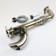 EVP Polaris RZR XP Turbo Shocker Electric Side Dump Exhaust