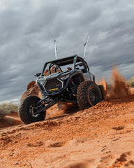 Elektric Offroad 2022-2025 Polaris RZR Pro R/ Turbo R Machined Billet Front Winch Bumper (Black Anodize)