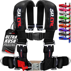2" 4 Point Racing Harness – Pro Series Race Latch | 50 Caliber Racing