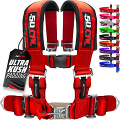 Pro Series 3" 4 point Harness Seat Belt 50 Caliber Racing