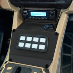 Rugged 2025 Polaris RZR Pro XP Pro R and Pro S - Complete Communication Kit with Bluetooth Intercom and 2-Way Radio - 696 PLUS Remote Head / G1 GMRS