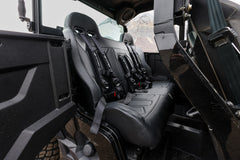 General 1000 Rear Bench Seat W Harnesses (2017+) - UTVMA