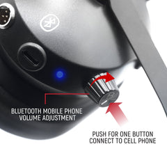 Rugged RW-H52 Bluetooth Headset for Cell Phones - 2-Way Radio Compatible