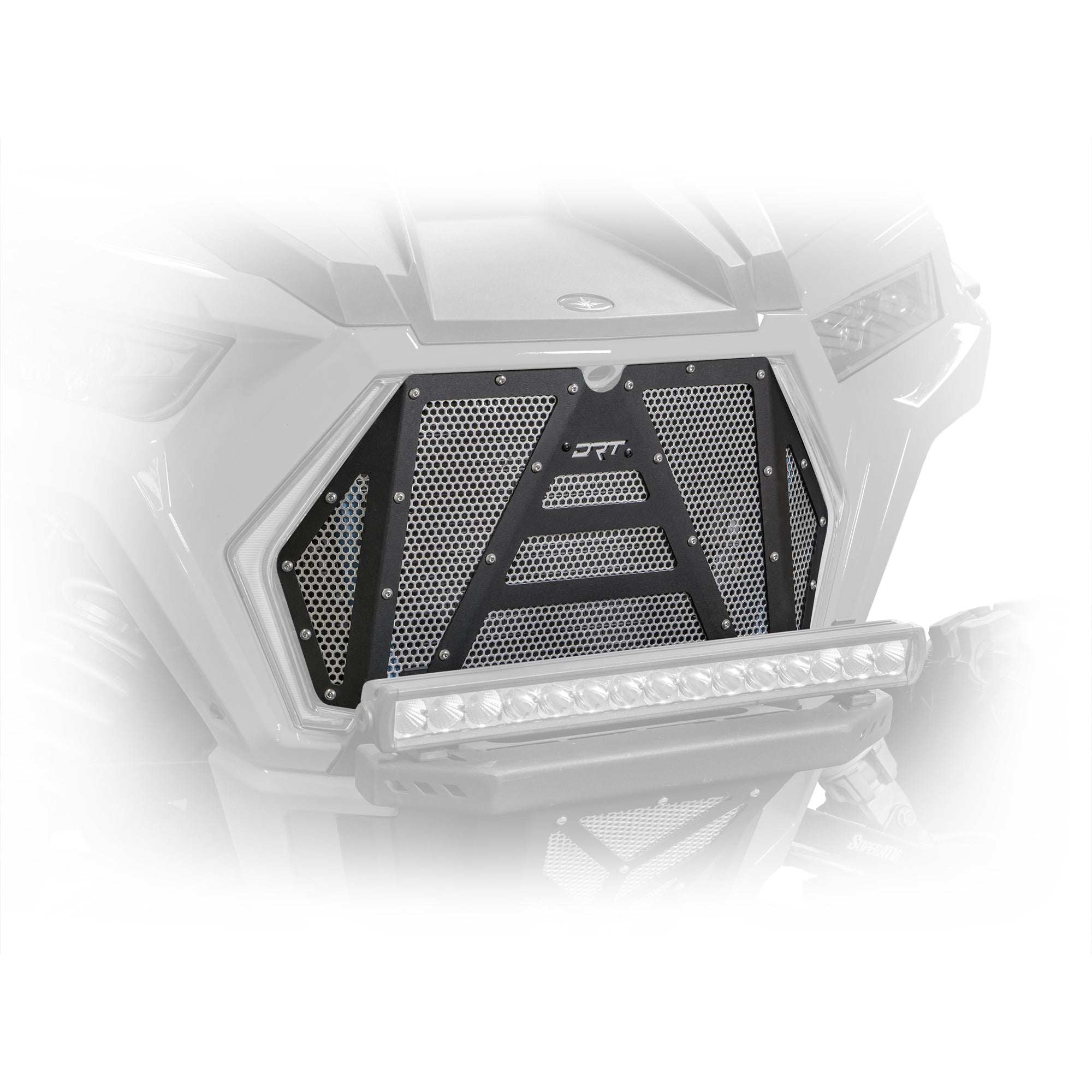 RZR xp 1000 aluminum grill installed view