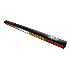RLB Motorsports Chase Light LED Light Bar – BITD Race Series DIY-No Wire Harness (Amber/White/Amber Strobe)