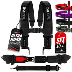 SFI Approved 2" and 3" 5 point Harness, Racing Harness