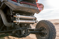 Trinity Racing RZR TURBO / S EXHAUST - STAINLESS STEEL - FULL SYSTEM