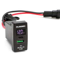 Rugged USB Rocker Switch Hub with 4.2 Amp Outlet