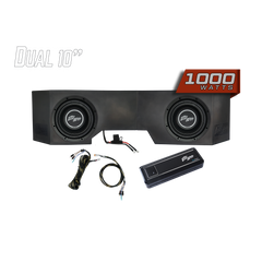UTV Stereo Can-Am® Defender 1000W Dual 10" Subwoofer Kit | UTVS-DEF-SUB-1000-2