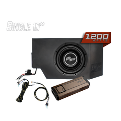 UTV Stereo Can-Am® Defender 1200W Single Driver Side 10" Subwoofer Kit | UTVS-DEF-SUB-1200-DRIVER