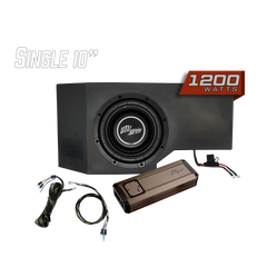 UTV Stereo Can-Am® Defender 1200W Single Passenger Side 10" Subwoofer Kit | UTVS-DEF-SUB-1200-PASS
