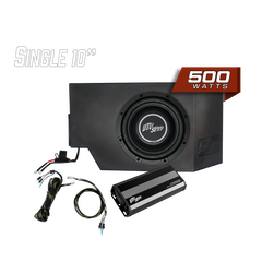 UTV Stereo Can-Am® Defender 500W Single Driver Side 10" Subwoofer Kit | UTVS-DEF-SUB-500-DRIVER