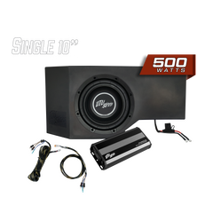 UTV Stereo Can-Am® Defender 500W Single Passenger Side 10" Subwoofer Kit | UTVS-DEF-SUB-500-PASS