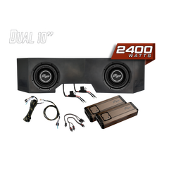 UTV Stereo Can-Am® Defender 2400W Dual 10"Subwoofer Kit | UTVS-DEF-SUB-2400-2
