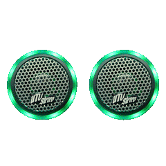 UTV Stereo Pro Series 1" Tweeter w/ Built In RGB LED (Pair) | UTVS-PTW Ranger 1500