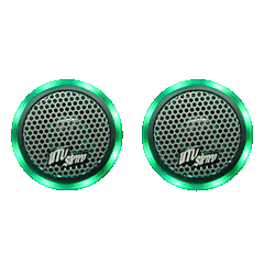 UTV Stereo Pro Series 1" Tweeter w/ Built In RGB LED (Pair) | UTVS-PTW Mav R