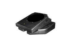 UTV Stereo Can-Am® Maverick R 10" Rear Passenger Subwoofer Enclosure (PRE-ORDER ONLY)(4-SEAT MODELS) – Unloaded | UTVS-R-ENC-PASS-4R