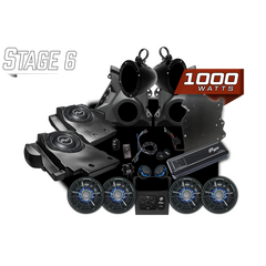 UTV Stereo Can-Am® Maverick R Signature Series Stage 6 Stereo Kit | UTVS-R-S6-S