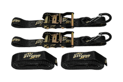 UTV Stereo Tie Down Ratchet Straps (2-Pack) | UTVS-RATCHET-STRAP