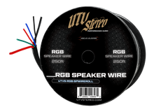 6 Conductor RGB Speaker Wire - 50' | UTVS-RGB-SPWIRE-50