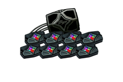 UTV Stereo RGBW Rock Light Kit - 8pcs | UTVS-RLKIT8