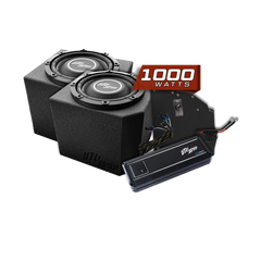 UTV Stereo Polaris® Ranger 1000W Dual 10" Subwoofer Kit | UTVS-RNG-SUB-1000-2
