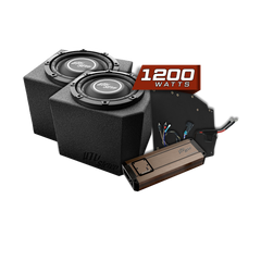 UTV Stereo Polaris® Ranger 1200W Dual 10" Subwoofer Kit | UTVS-RNG-SUB-1200-2